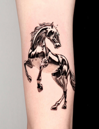 A tattoo Todd has to honor Alan, imagine it with a horn though