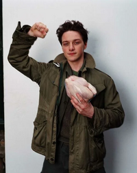 I'm a supporter and advocate for chicken rights. They need to be laid bare as if plucked, preserved as if plastic wrapped, guarded as if drenched in salmonella.